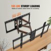 VEVOR Full Motion TV Mount Fits for Most 37-90 inch TVs, Swivel Tilt Adjustment TV Wall Mount Bracket, Max VESA 600x400mm, Holds up to 165 lbs - 3 of 4