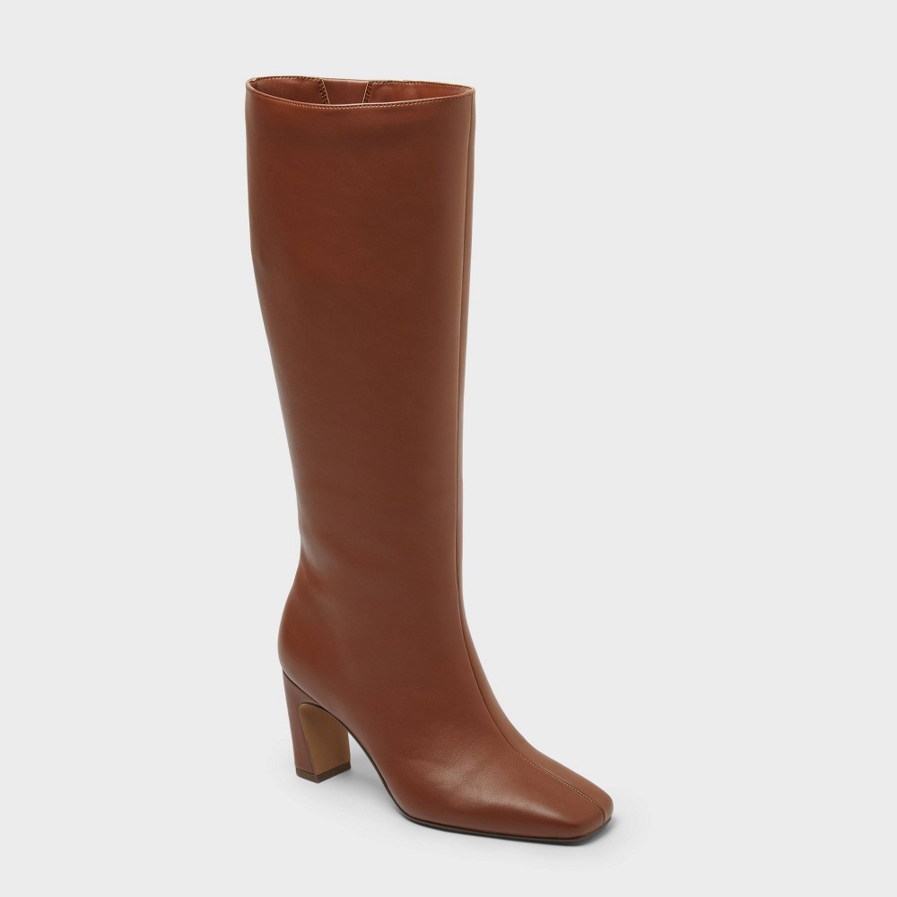 Women's Payton Tall Boots - A New Day™ Brown 9