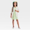 Girls' Short Sleeve Dress - Cat & Jack™ - 3 of 3