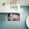 Stupell Industries Flowers In Clear Vase Printed Plush Bath Mat And Bath Rug, Design By Patricia Pinto, 18"X30" - 4 of 4