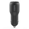 Belkin 2-Port 37W USB-C/USB-A Power Delivery Car Charger with 3.3' USB-C Lightning Cable - 4 of 4