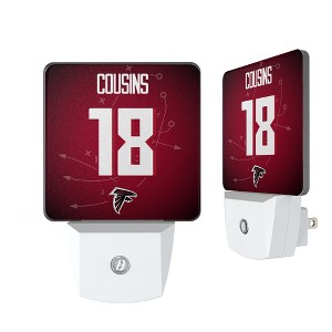 NFL Atlanta Falcons Players Game Tactic Night Light 2-Pack - 1 of 4