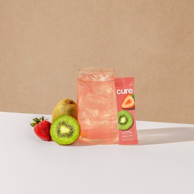 Cure Electrolyte Drink Mix Strawberry Kiwi - 1.6oz/6ct