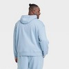 Men's Cotton Fleece Hooded Sweatshirt - All In Motion™ - image 2 of 3