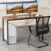 JIONJOY 40" Computer Desk - X-Shaped Reinforced Home Office Writing Table, Modern Simple Style - 2 of 4