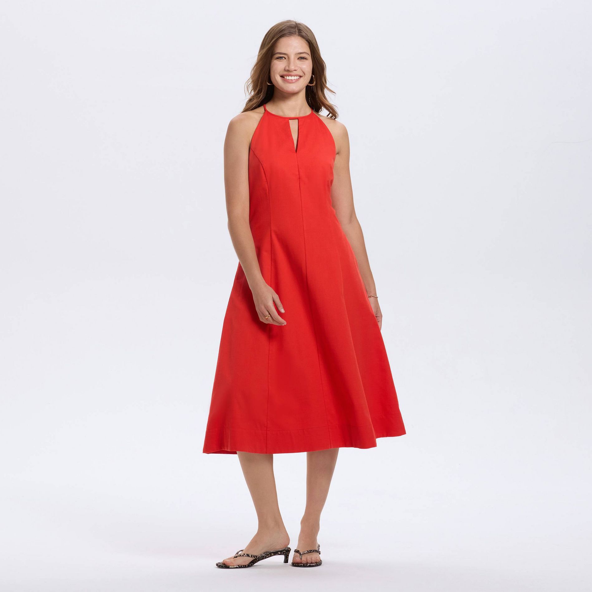 Women's Midi A-Line Dress - A New Day™