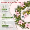 Pre-Lit LED Artificial Christmas Garlands for Mantle door wall Christmas Collection - 2 of 4