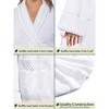 PAVILIA Soft Plush Women Fleece Robe, Cozy Warm Housecoat Bathrobe, Fuzzy Female Long Spa Robes - 3 of 4