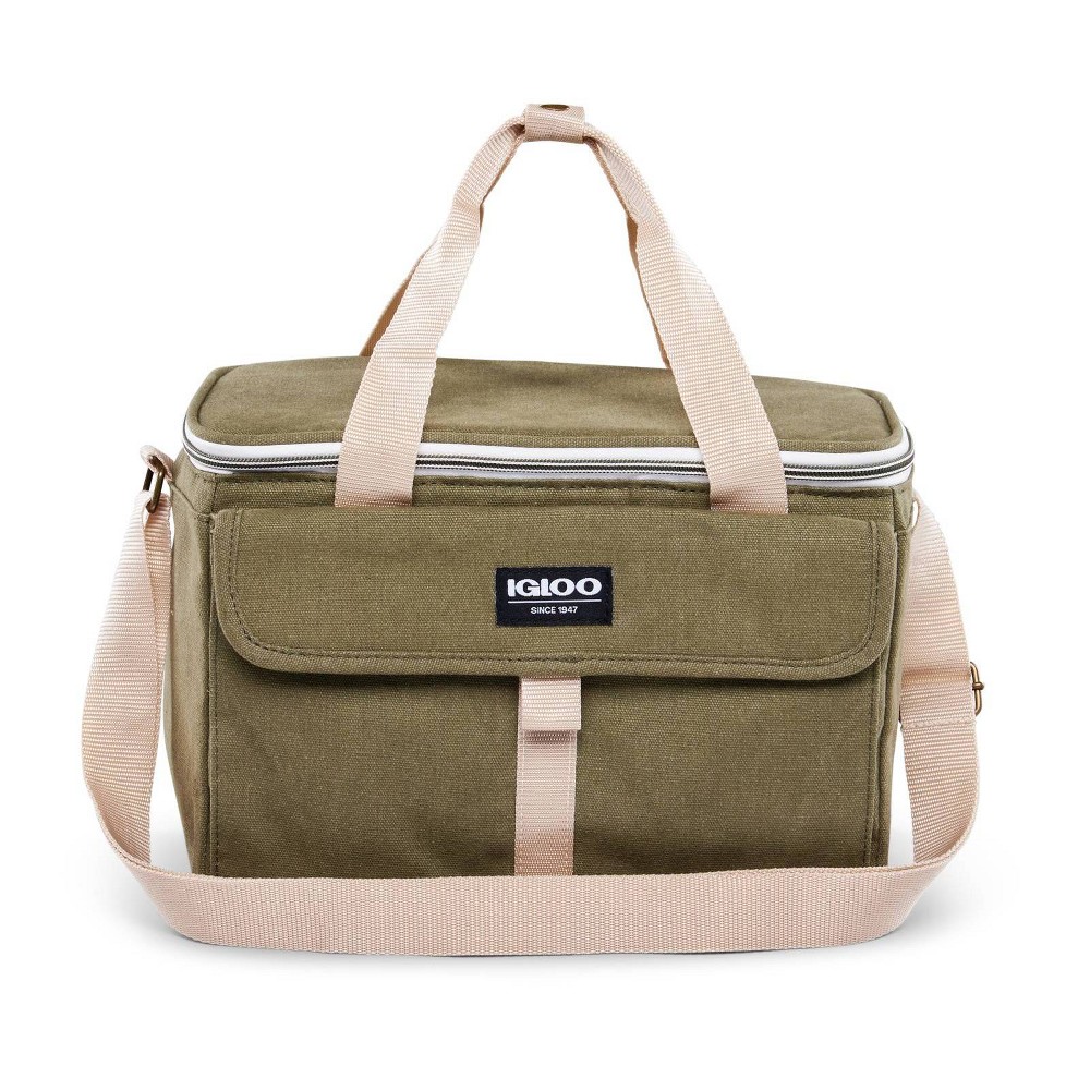 Photos - Serving Pieces Igloo Nostalgia Lunch Sack - Olive 