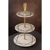 Marbella Three Tier Marble Cake Stand - 3 of 4