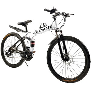 Topteng 27 Speed 26 inches Folding Bike Mountain Bicycle with Cup Holder - 1 of 4