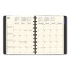 Soft Touch 17-Month Planner, 10.88 x 8.5, Black Cover, 17-Month: Aug 2025 to Dec 2026 - 3 of 4