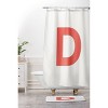 Deny Designs April Lane Art Block Monogram Memory Foam Bath Mat - 4 of 4