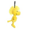 Aurora Mini Woodstock Clip-On Peanuts Adorable Stuffed Animal Yellow 5" - 3 of 4