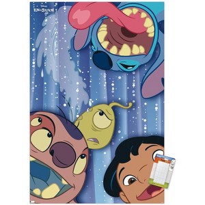 Trends International Disney Lilo and Stitch - Photobooth Faces Unframed Wall Poster Prints - 1 of 4