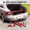 Coucheta 4/10 Ton Porta Power Kit, Porta Power Ram with Pump, Hydraulic Jack Kit with 4.6 Ft/1.4 m Oil Hose & Storage Case for Automotive - 3 of 4