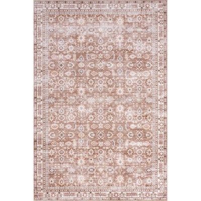 nuLOOM Sesilia SplashGuard Waterproof Machine Washable Area Rug