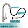 JUJABU Pull-Down Kitchen Sink Faucet with Sprayer - 4 of 4
