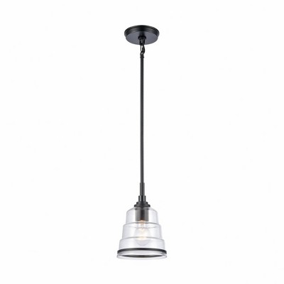 Elk Home Boyer 1 - Light Pendant in  Matte Black
