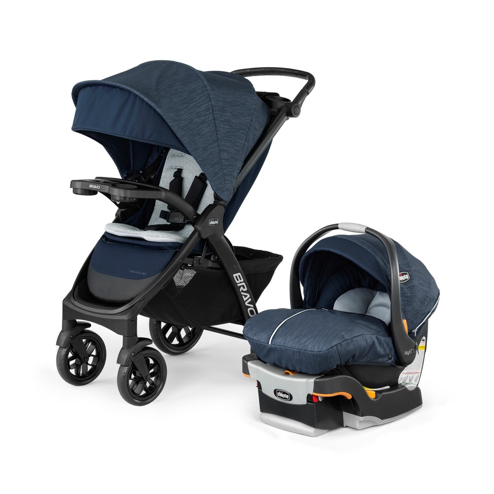 Photos - Pushchair Accessories Chicco Brave LE Trio Travel System - Harbor 