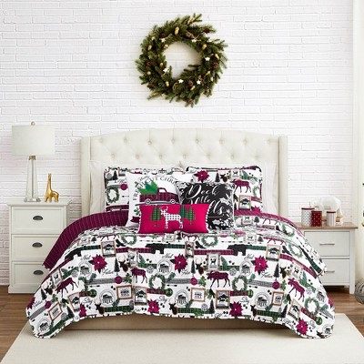 Multi-Piece Christmas Quilt Sets