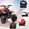 ATV for Kids, 6V Battery Powered Toddler 4 Wheeler w/Music, Light, 1.5mph Max Speed, Kids ATV 4 Wheeler 3+ Years - 3 of 4