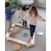 Little Partners Learn 'N Balance Set with 4 Stepping Stones - Natural - image 3 of 4