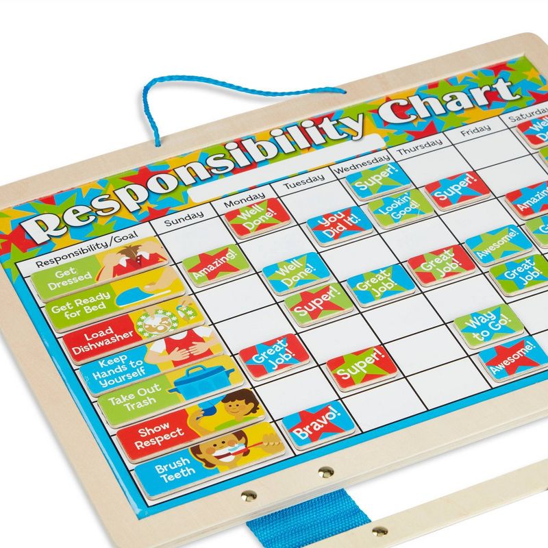 Melissa &#38; Doug Magnetic Responsibility Chart, 5 of 13