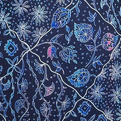 deep sea navy/multi floral mix