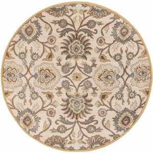 Hauteloom Caesar  Hand Tufted Tan 1012 Wool Rug - 1 of 4