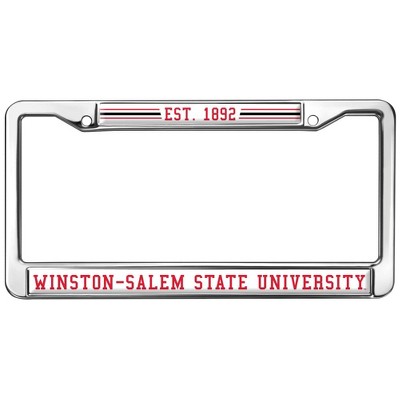 Winston-Salem State University Full Size Standard License Plate Metal Frame
