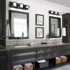 LLHZSY 22" Modern Black LED Vanity Light Dimmable Metal Wall Lights Sconce Fixture - 2 of 4
