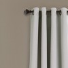 Lush Décor Insulated Grommet Blackout Window Curtain Panels Light Gray 52X45 Set - image 2 of 4