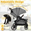 Infans High Landscape Baby Stroller Pushchair w/ Footmuff & Expandable Canopy - image 3 of 4