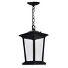 CWI Lighting Leawood 1 Light Black Outdoor Hanging Light - 2 of 4