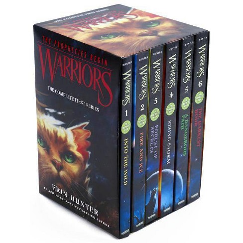 Warriors Box Set: Volumes 1 to 6 - (Warriors: The Prophecies Begin) by Erin  Hunter (Paperback)
