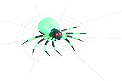 A Holiday Company 5ft Inflatable Spider,  Tall, Multi