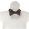 Men's Geometric Printed Design 2.75" x 4.75" Adjustable 16" - 21" Self-Tie Bow Tie - 2 of 4
