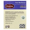 Celestial Seasonings, Herbal Tea, True Blueberry, Caffeine Free, 20 Tea Bags, 1.6 oz - 2 of 4