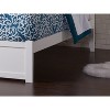 Vintage Platform Bed with Trundle & USB - Modern Storage Bed Frame, No Box Spring Needed - 77"L x 57.75"W - 4 of 4