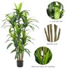 ArtificialTree, Tall Fake Plants for Indoor Outdoor Decor, Large Faux Tree for Home Office Decor Living Room Porch Patio - 2 of 4