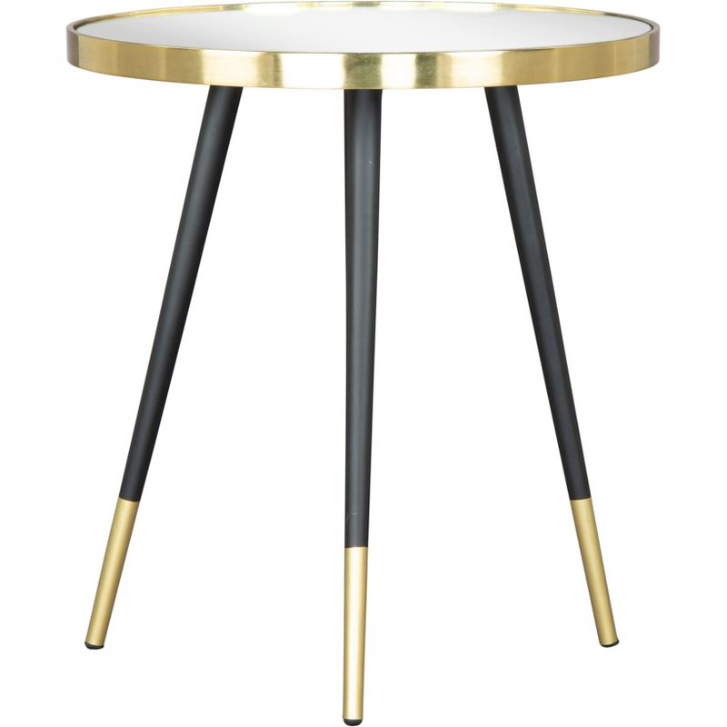 Jonathan Side Table Glass Gold - ZM Home, 5 of 12