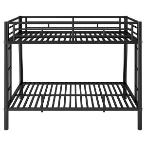 NicBex Full XL Over Queen Bunk Bed with Full-Length Safety Guardrail,Metal Loft Bed with Built-In Ladder,Modern Bunk Beds,Bunk Beds for Bedroom - 1 of 4