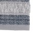 Cubes Stripe Collection Diamond Design Hand Towel 16in x 26in Navy by Saturday Knight Ltd - 2 of 3
