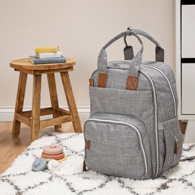 Trend Lab Backpack Diaper Bag - Gray_7