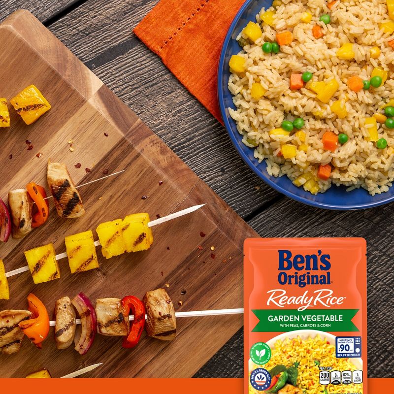 Ben&#39;s Original Ready Rice Garden Vegetable Microwavable Pouch - 8.8oz, 5 of 8