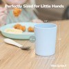 WeeSprout Bamboo Toddler Cups, Organic & Non-Plastic Cup for Big Kids or Baby, 10 oz, Set of 4 - 2 of 4