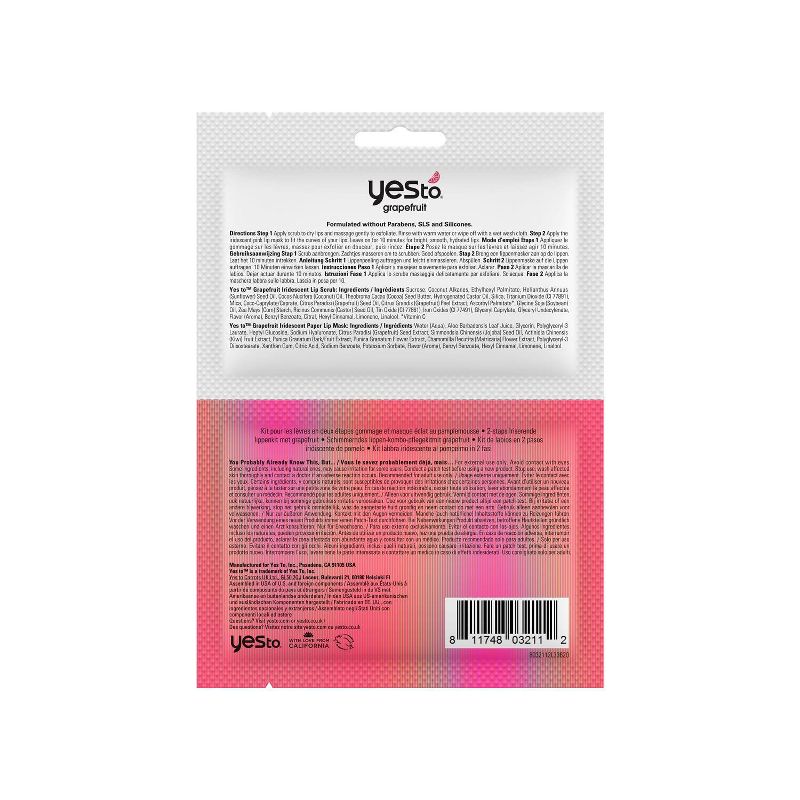 Yes To Grapefruit Vitamin C Glow Boosting Unicorn Lip Kit - 0.23oz, 3 of 6