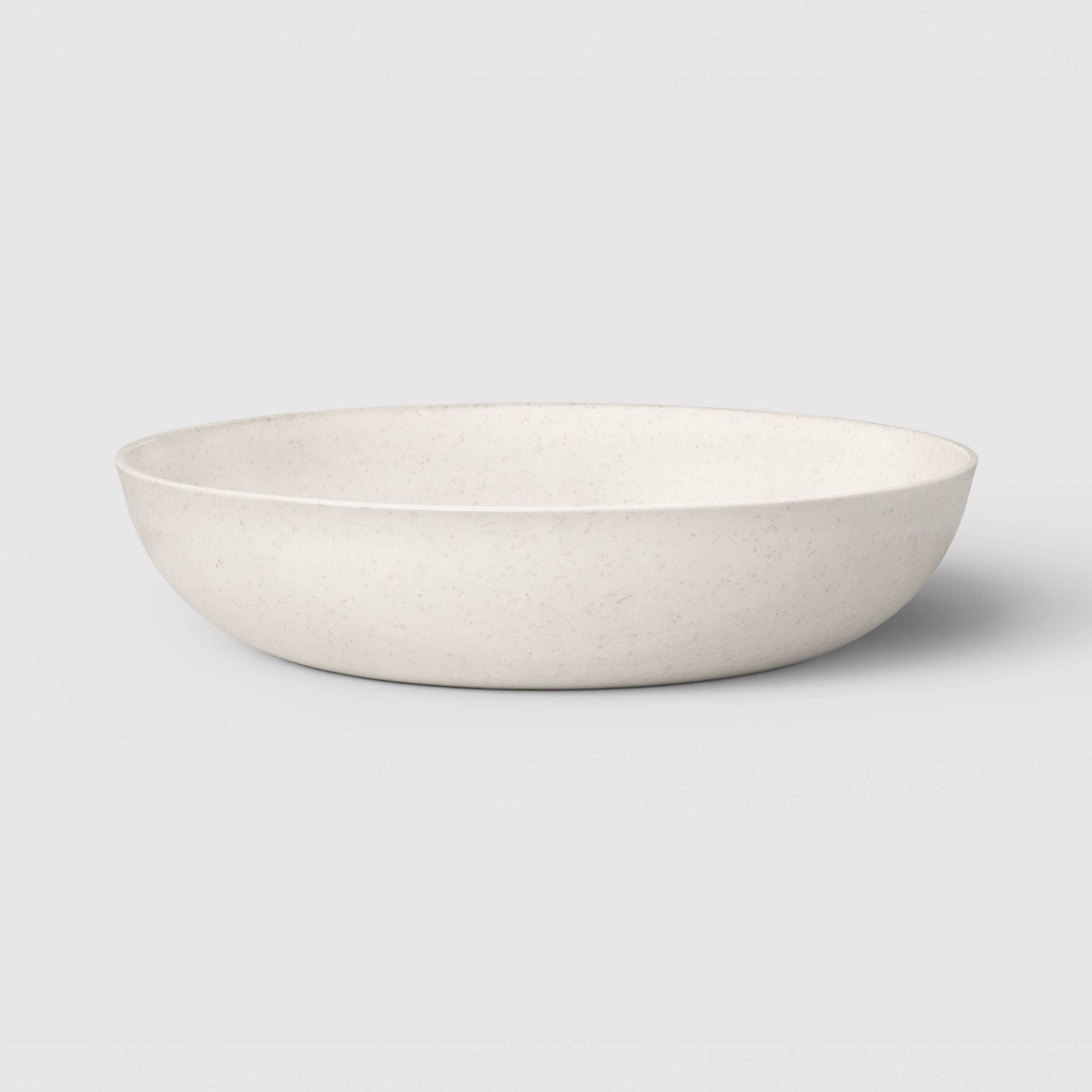 Recycled Poly Pro Dinner Bowl Neutral Speckle - Room Essentials™