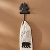 Park Designs Cast Black Bear Single Hook Set of 2 - 2 of 4